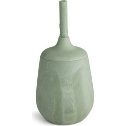 Nuuroo Adita Ποτήρι Σιλικόνης με Καπάκι & Καλαμάκι Light Green 230ml
