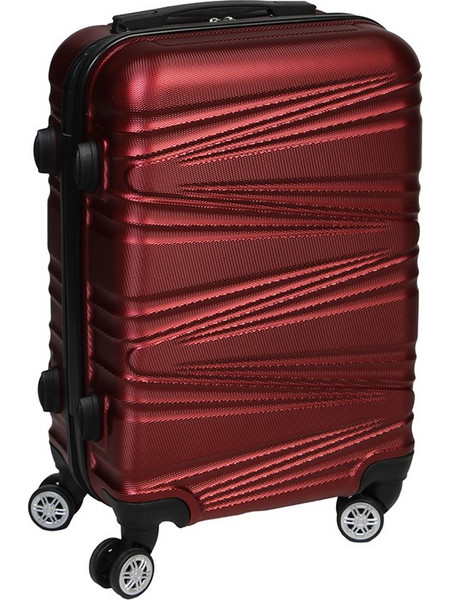 Keskor 16634-3 Βαλίτσα Καμπίνας 56x37x22cm με 4 Ρόδες Κόκκινη