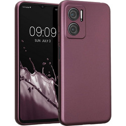 KWmobile Θήκη Σιλικόνης Xiaomi Redmi 10 5G με Πλαίσιο Κάμερας - Metallic Lavender (61414.230)