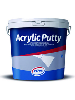 ΑΚΡΥΛΙΚΟΣ ΣΤΟΚΟΣ ΟΙΚΟΔΟΜΩΝ Acrylic Putty 400gr Vitex (269222)