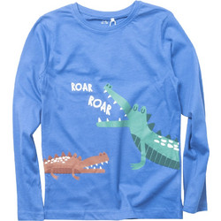 Name It Παιδικό T-Shirt Μακρυμάνικο Royal Blue 13220017