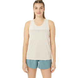 ASICS Race Tank Γυναικείο Αθλητικό T-Shirt Εκρού 2012C747-700