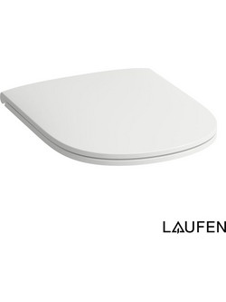 Laufen Lua Καπάκι Λεκάνης D-Shape Πλαστικό Λευκό 44.5x37cm H8910830000001