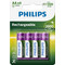 Philips Rechargeable AA 2600mAh 4τμχ Philips Rechargeable AA 2600mAh 4τμχ