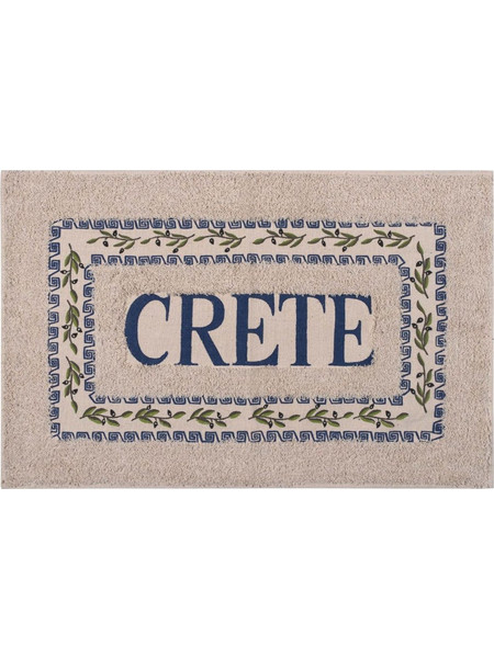 Πατάκι ελιά Κρήτη (40cm x 60cm) μπλέ 6978000004152 silkfashion - 0.40x0.60