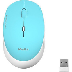Meetion MT-R570 Ασύρματο Bluetooth Ποντίκι Cyan