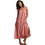 Superdry Midi Καλοκαιρινό Καθημερινό Φόρεμα Ροζ W8011411A