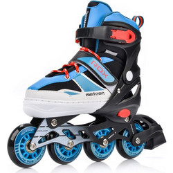 Meteor Rox Inline Rollers Παιδικά Μαύρα Μπλε 22369