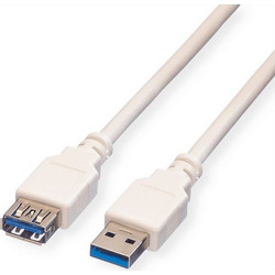 Roline USB cable type A-A M/F V. 3.2 Gen1 -1.8m 11.99.8978