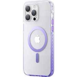 Kingxbar Ice Crystal MagSafe Back Cover Purple (iPhone 14 Pro)