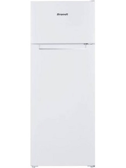 Brandt BFD4522W Δίπορτο Ψυγείο 206lt Υ142.6xΠ54.5xΒ55.5cm Λευκό