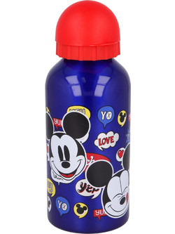 Stor Disney It's a Mickey Thing Παιδικό Μπουκάλι Θερμός Αλουμινίου BPA Free Μπλε 400ml