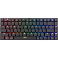 Yenkee YKB 3700US Rogue Ασύρματο Μηχανικό Gaming Πληκτρολόγιο TenKeyLess με Gateron Brown Διακόπτες RGB Black