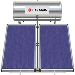 Pyramis Ηλιακός Θερμοσίφωνας 200lt 3m² Glass Διπλής Ενέργειας