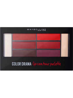 Maybelline Color Drama Lip Contour Crimson Vixen Set Κραγιόν Palette 6.5gr