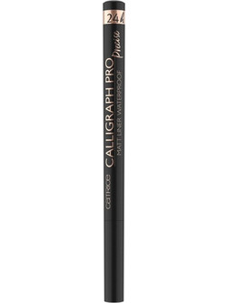 Catrice Calligraph Pro Precise Matt 010 Intense Black Αδιάβροχο Στυλό Eyeliner