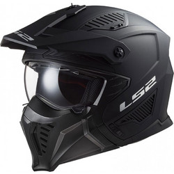 LS2 OF606 Drifter Solid Matt Black Κράνος Μηχανής Crossover / Modular 1300gr
