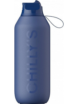 Chilly's Series 2 Bottle Flip Whale Blue 500ml