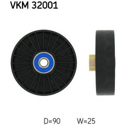 SKF VKM 32001 Τροχαλία παρέκκλισης, ιμάντας poly-V