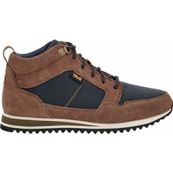 Teva Highside Mid Ανδρικά Μποτάκια Suede Καφέ 1120162-BNNV