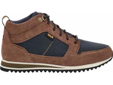 Teva Highside Mid Ανδρικά Μποτάκια Suede Καφέ 1120162-BNNV