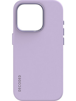 Decoded AntiMicrobial Silicone Back Cover Lavender (iPhone 15 Pro Max)