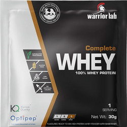 Warriorlab Complete Whey Cookies & Cream Πρωτεΐνη Ορού Γάλακτος Γράμμωσης Χωρίς Γλουτένη 30gr