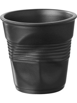 Revol Froisses Black Φλιτζάνι Espresso Πορσελάνινο 80 ml Κωδικός: RV001640K6