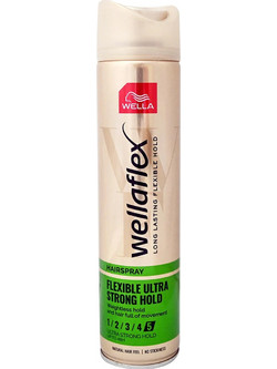 Wella Wellaflex Flexible Ultra Strong Hold Λακ Μαλλιών Πολύ Δυνατό Κράτημα 250ml