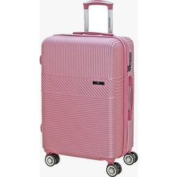 Bartuggi 724-516 Βαλίτσα Μεσαία 65x42x30cm με 4 Ρόδες Ροζ