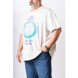 T-SHIRT LEE K/Μ ΣΤΑΜΠΩΤΟ - ΠΑΓΟΥ