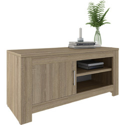 Welhome Έπιπλο Τηλεόρασης Ξύλινο Καρυδί Μ122xΠ59xΥ48cm 11121221