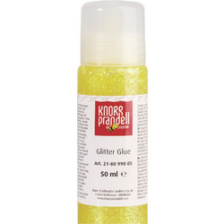 Knorr Prandell - Glitter Glue, Yellow 50ml 8099-005