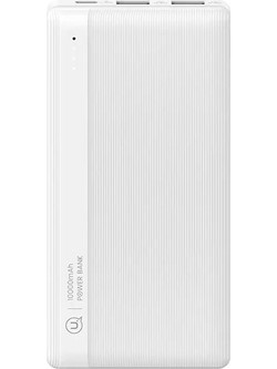 Usams PB71 Power Bank 10000mAh 10W με 2 Θύρες USB-A & Θύρα USB-C White