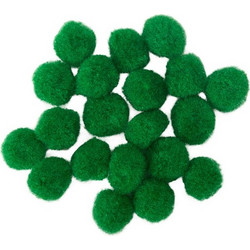 POM-POM 20mm ΠΡΑΣΙΝΟ 20ΤΕΜ