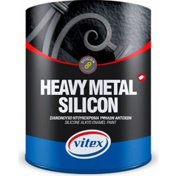 Vitex Heavy Metal Silicon Ντουκόχρωμα Διαλύτου Μετάλλου Χρυσό Μεταλιζέ 0.180lt