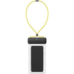 Baseus Αδιάβροχη Θήκη Lets Slip Universal Waterproof Bag για Συσκευές έως 7.2'' - Grey / Yellow - (ACFSD-DGY)