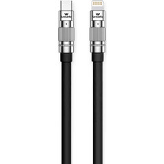 Leewello LW-027 Καλώδιο Type-C to Lightning 1.2m Μαύρο LW-027