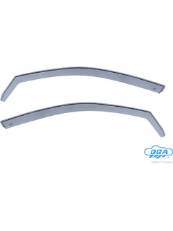 VW JETTA 4D/5D 08/2005+ / GOLF V / VI 5D ΤΥΠΟΥ VARIANT 2005+ ΖΕΥΓΑΡΙ ΜΠΡΟΣΤΙΝΟΙ ΑΝΕΜΟΘΡΑΥΣΤΕΣ ΑΠΟ ΕΥΚΑΜΠΤΟ ΧΥΤΟ ΑΚΡΥΛΙΚΟ ΓΥΑΛΙ (CAST ACRYLIC GLASS) DGA - 2 ΤΕΜ