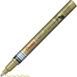 Μαρκαδόρος Ανεξίτηλος Pentel Fine 1.0mm Χρυσό