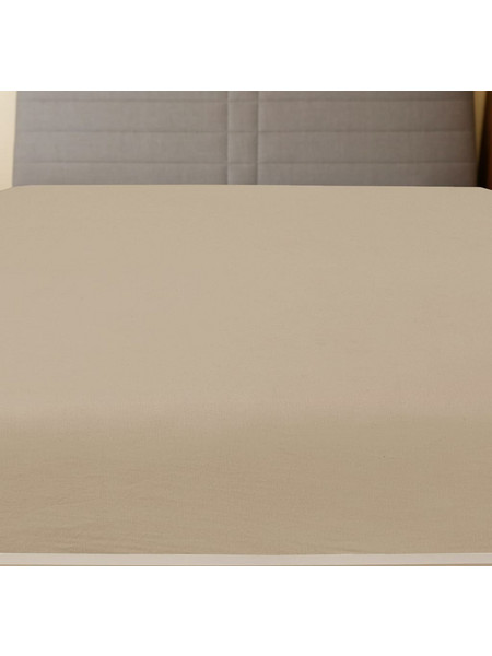 vidaXL Σεντόνι Μονό Βαμβακερό με Λάστιχο 100x200 136222