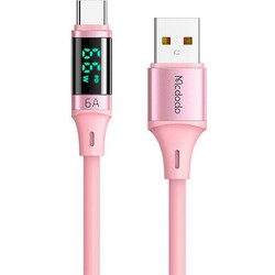 Mcdodo USB-A to USB-C 66W 1.2m Pink CA-1921