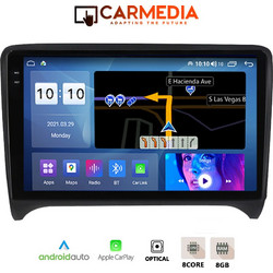 Carmedia CM8095-13 Plus Audi TT 2007-2015 Ηχοσύστημα Αυτοκινήτου με Οθόνη Αφής & GPS