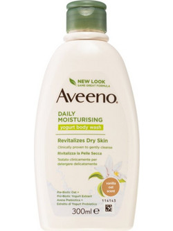 Aveeno Daily Moisturising Yoghurt & Apricot Body Wash 300ml