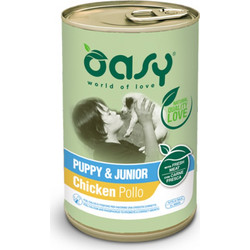 Oasy World Of Love Puppy & Junior with Chicken 400gr