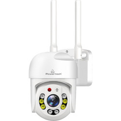 Powertech PT-1144 IP Κάμερα Ασφαλείας Wi-Fi 2MP Αδιάβροχη