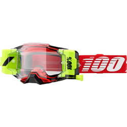 ΜΑΣΚΑ MX ARMEGA FORECAST RED GOGGLE CLEAR LENS 26013517| 100%