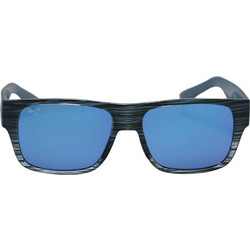 Maui Jim Keah B873 Ανδρικά Γυαλιά Ηλίου Τετράγωνα Κοκάλινα Μπλε με Μπλε Polarized Φακό