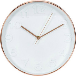 Μεταλλικό Ρολόι Τοίχου 30 cm Home Deco Factory HD3305