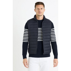 Celio Fulock Αμάνικο Ανδρικό Μπουφάν Navy Μπλε